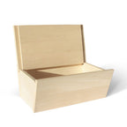 Brotkasten aus Holz mit Deckel Klein