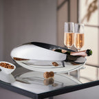 COCOON Champagnerkühler + Tulpenvase aus Edelstahl