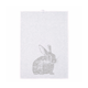 Geschirrtuch - Wildkaninchen, silbergrau