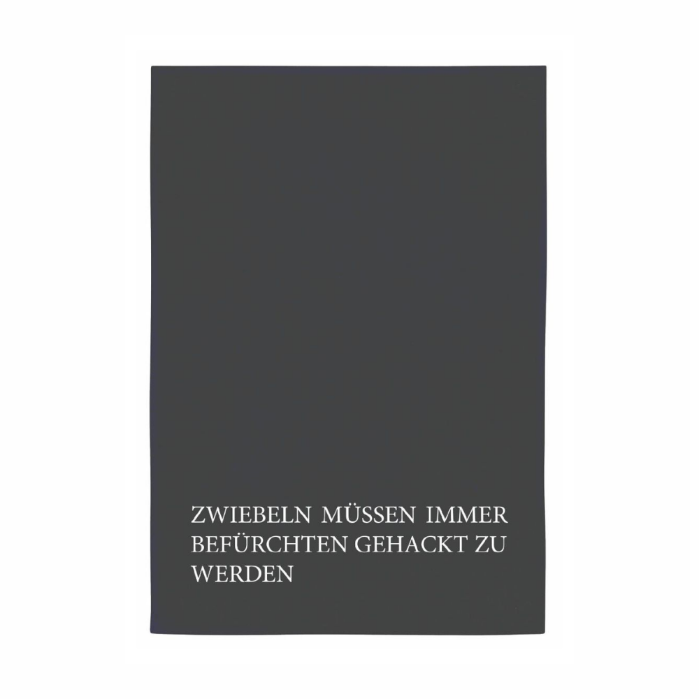 Geschirrtuch - Zwiebel-Hacker-Alarm