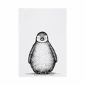 Süßer Piguin auf Geschirrtuch aus Bauwolle von 17;30