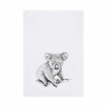 Geschirrtuch - Koala, dunkelgrau