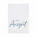 Geschirrtuch mit dem Slogan KLEINE AUSZEIT