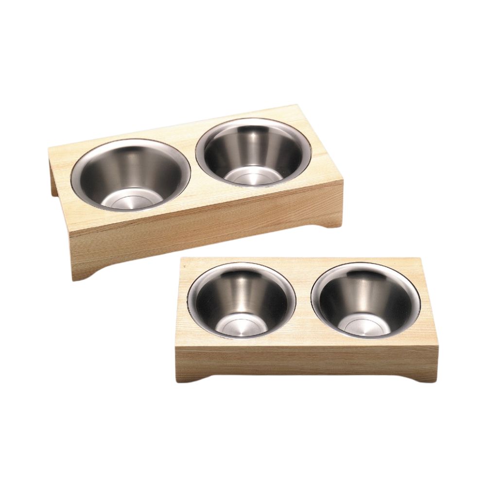 Hundenapf aus Eschenholz