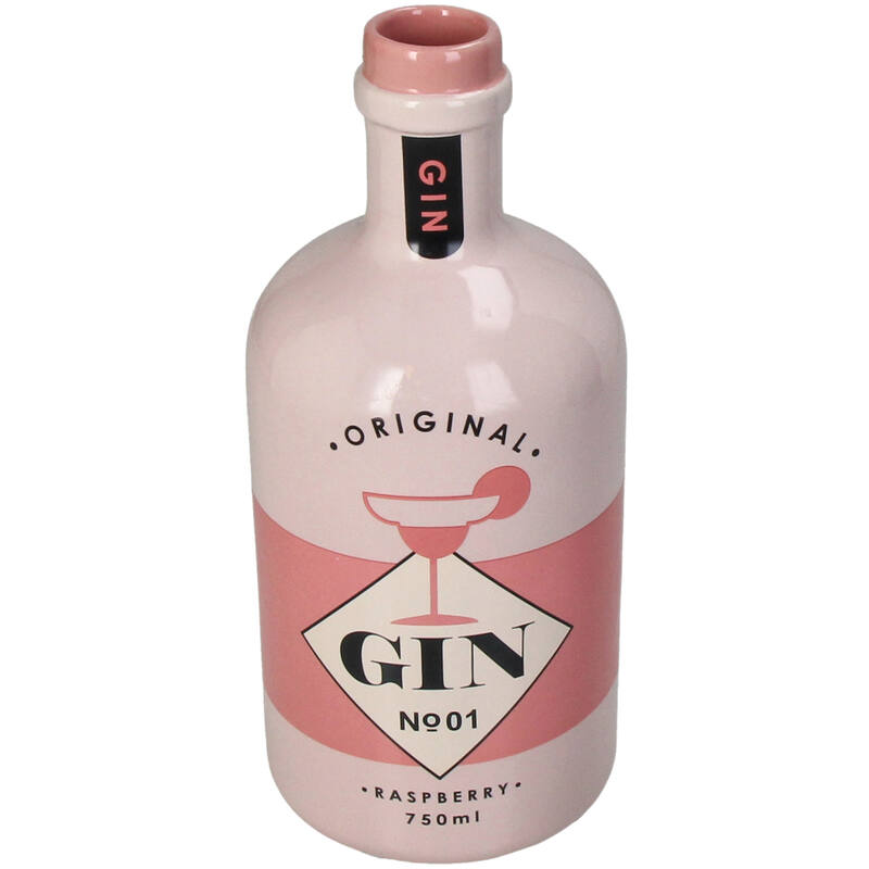 Deko Vase Keramik Rosa - Original Raspberry Gin