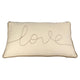 Kissen Baumwolle Elfenbein - Love 30 x 50 cm