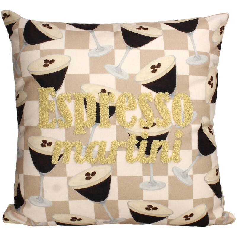 Kissen, Creme - Espresso Martini