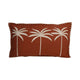 Kissen Baumwolle Terracotta - Palmen 30 x 50 cm
