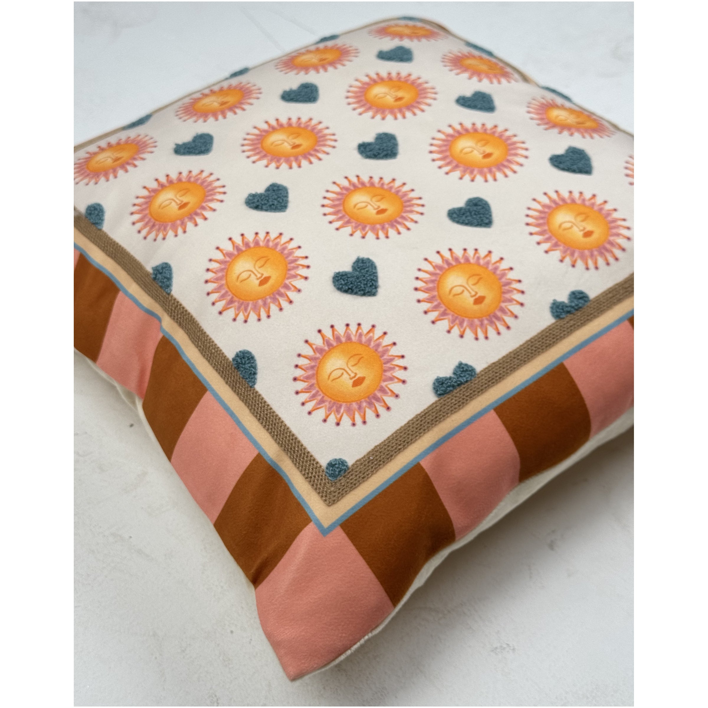 Kissen - Herzen & Sonnen