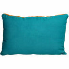 Türkise Rückseite des "St. TROPEZ" Kissens