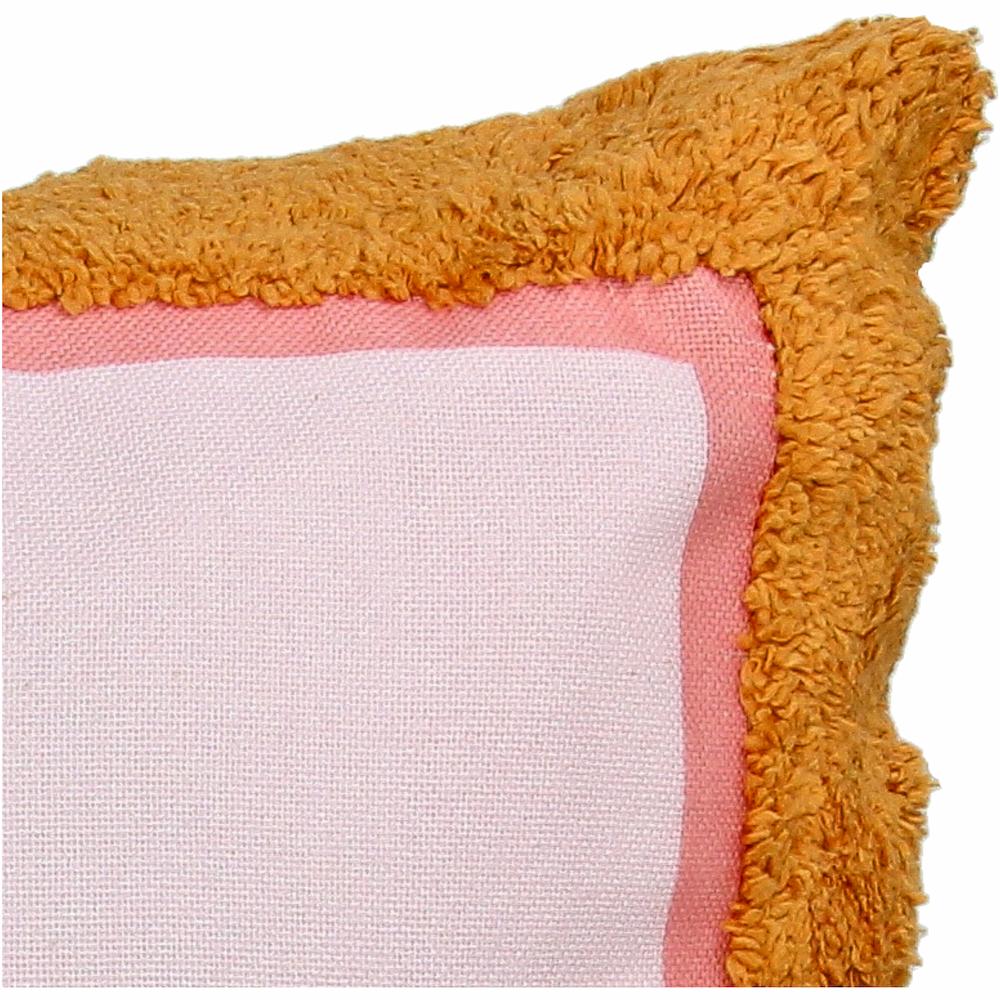 nahaufnahme der Ecke des "St. Tropez" kissens