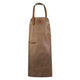 Rustic Lederschürze Grau-Braun