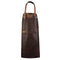 Rustic Lederschürze Braun