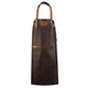 Rustic Lederschürze Braun