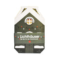 Verpackung der Drei Lichthäuser Set in Grün