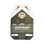 Verpackung der Drei Lichthäuser Set in Grün