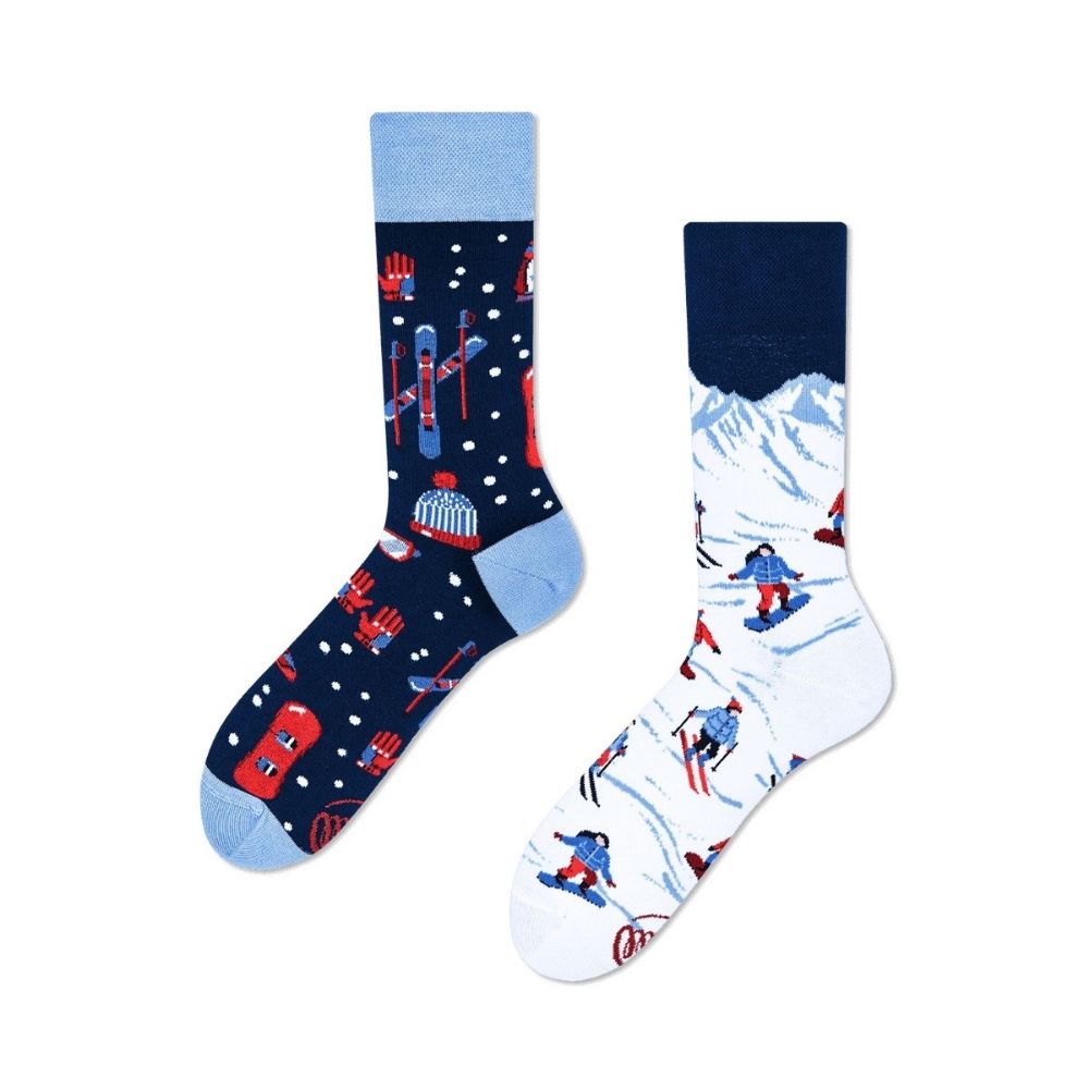 Motivsocken "ALPINE SKI" von Many Mornings