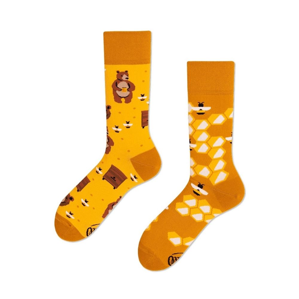 Motivsocken "HONEY BEAR" von Many Mornings