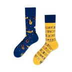 Motivsocken "MUSIC NOTES" von Many Mornings