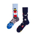 Motivsocken "NORDIC LIGHTHOUSE" von Many Mornings