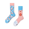 Motivsocken "PIGGY DREAM" von Many Mornings