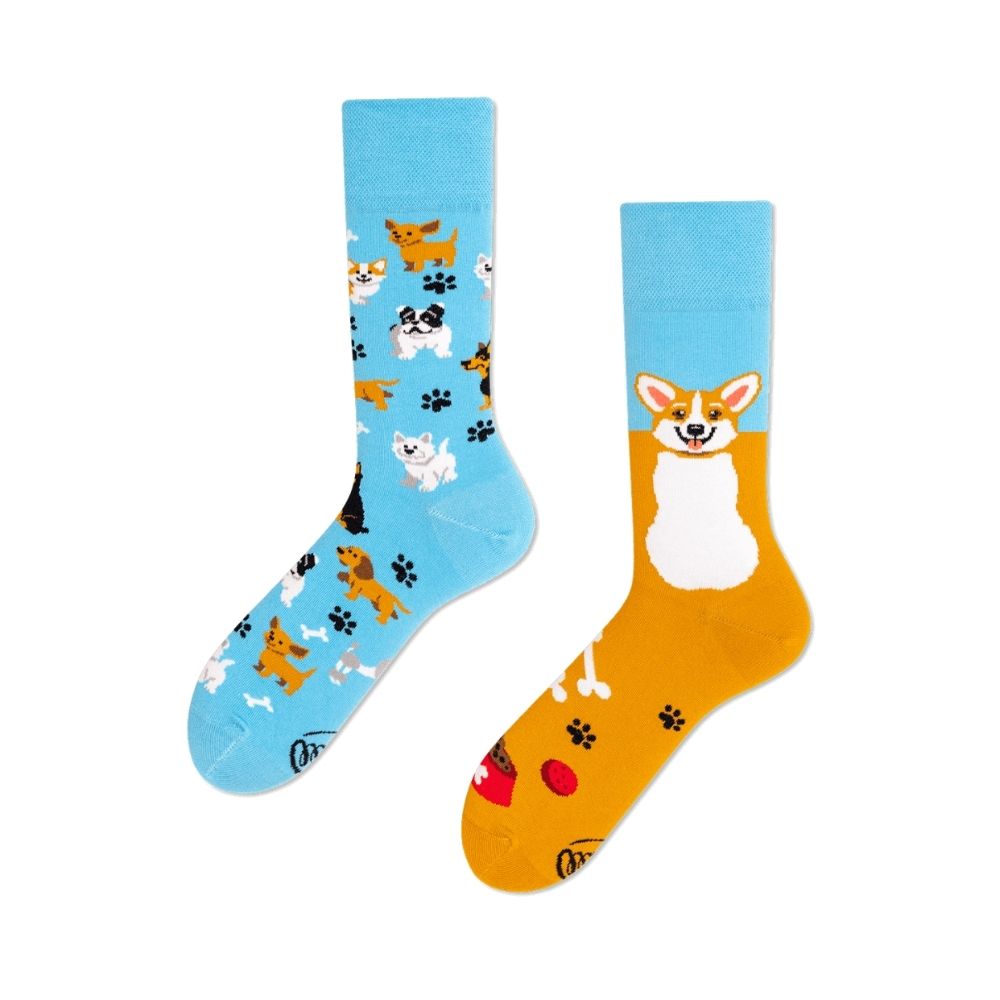 Motivsocken "PLAYFUL DOG" von Many Mornings