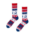 Winter-Motivsocken "WARM RUDOLPH" von Many Mornings