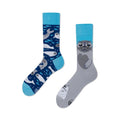 Motivsocken "SAVE THE SEALS" von Many Mornings