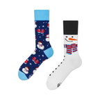 Motivsocken "SNOWMAN" von Many Mornings