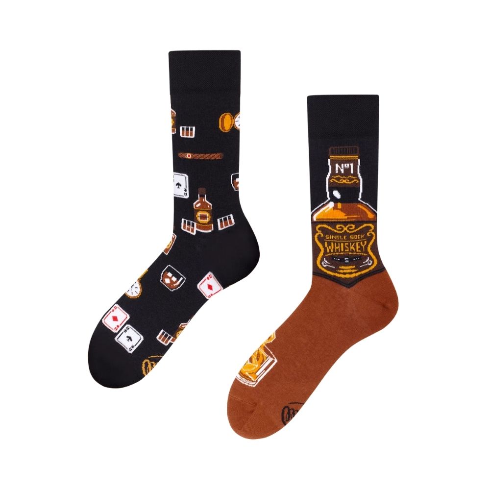 Motivsocken "WHISKY" von Many Mornings