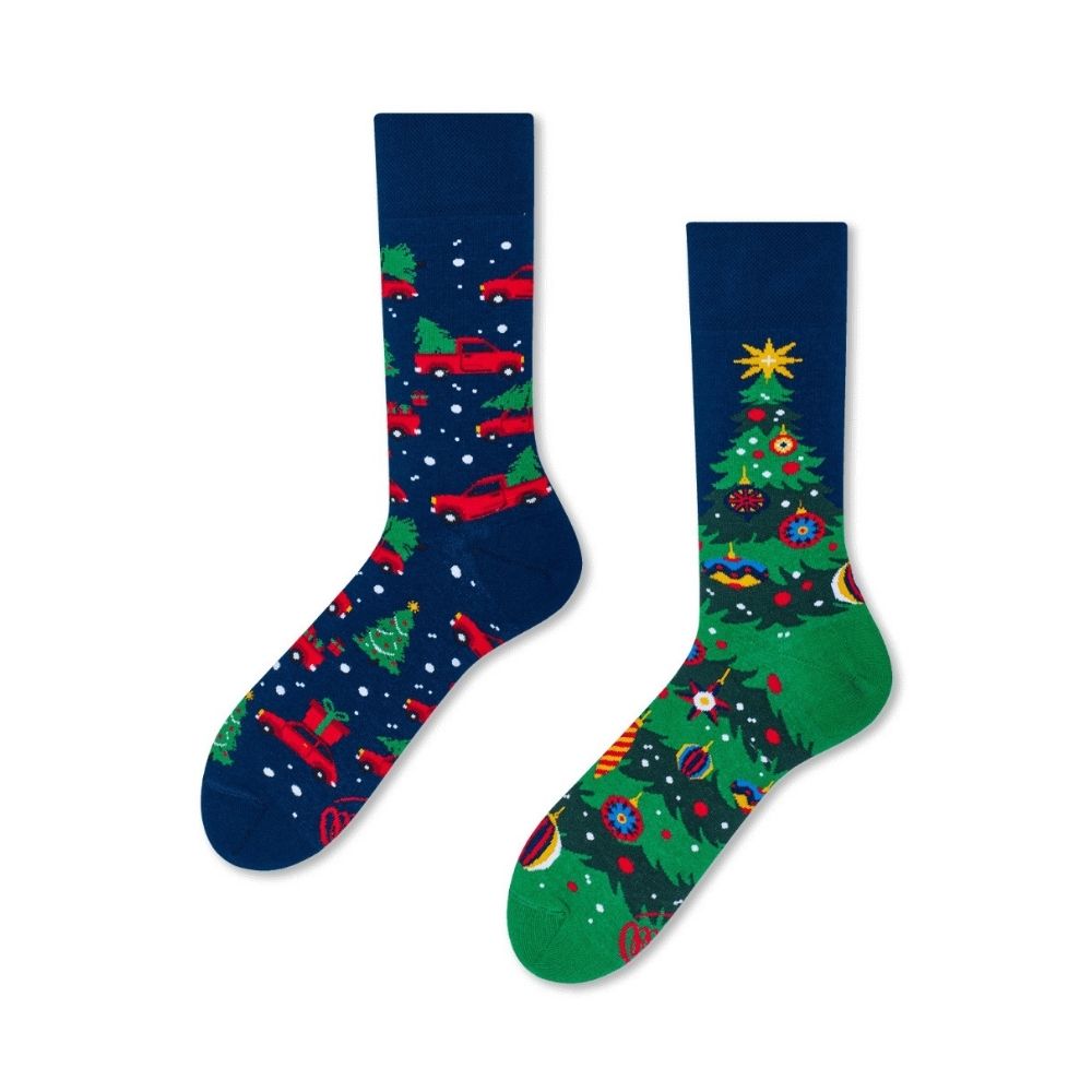 Motivsocken "XMAS TREE" von Many Mornings