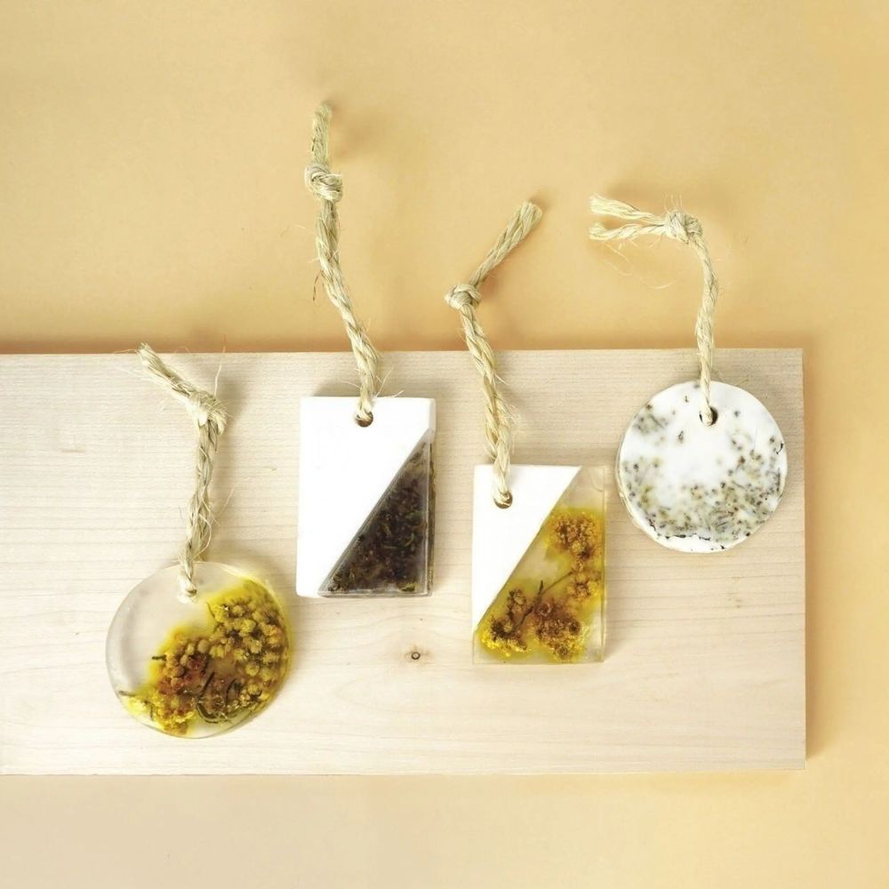 DIY Seifenset - Seife mit Trockenblumen