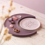 DIY Bastelset - Jesmonite Ablage "Mond & Sonne"