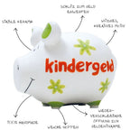 Sparschwein "Kindergeld" aus Keramik