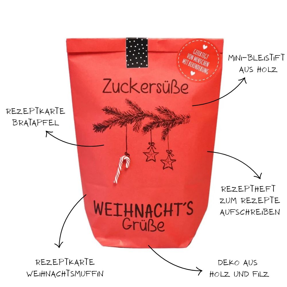 Wundertüte "Zuckersüße Weihnachtsgrüße"