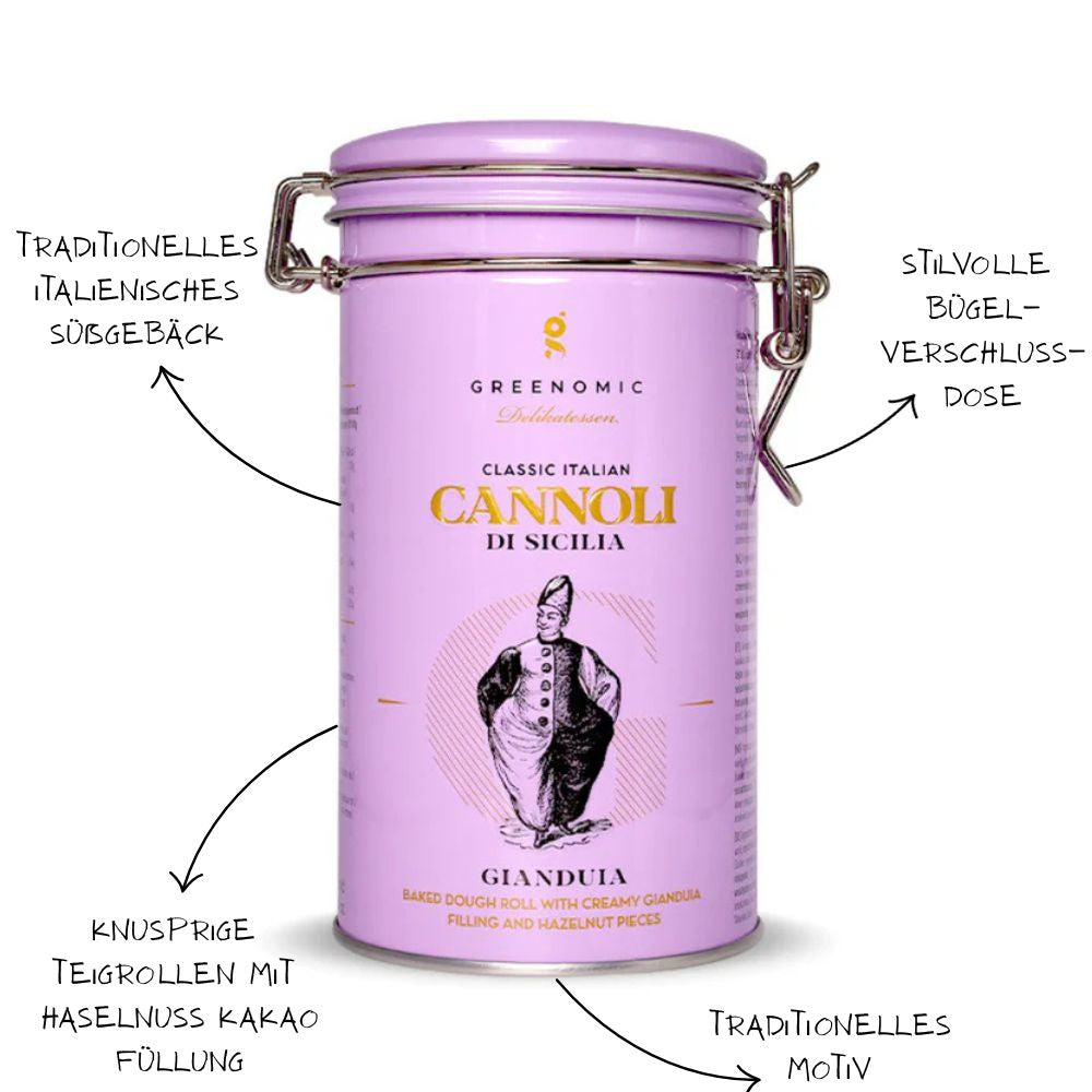 Cannoli di Sicilia - Gianduia 200g