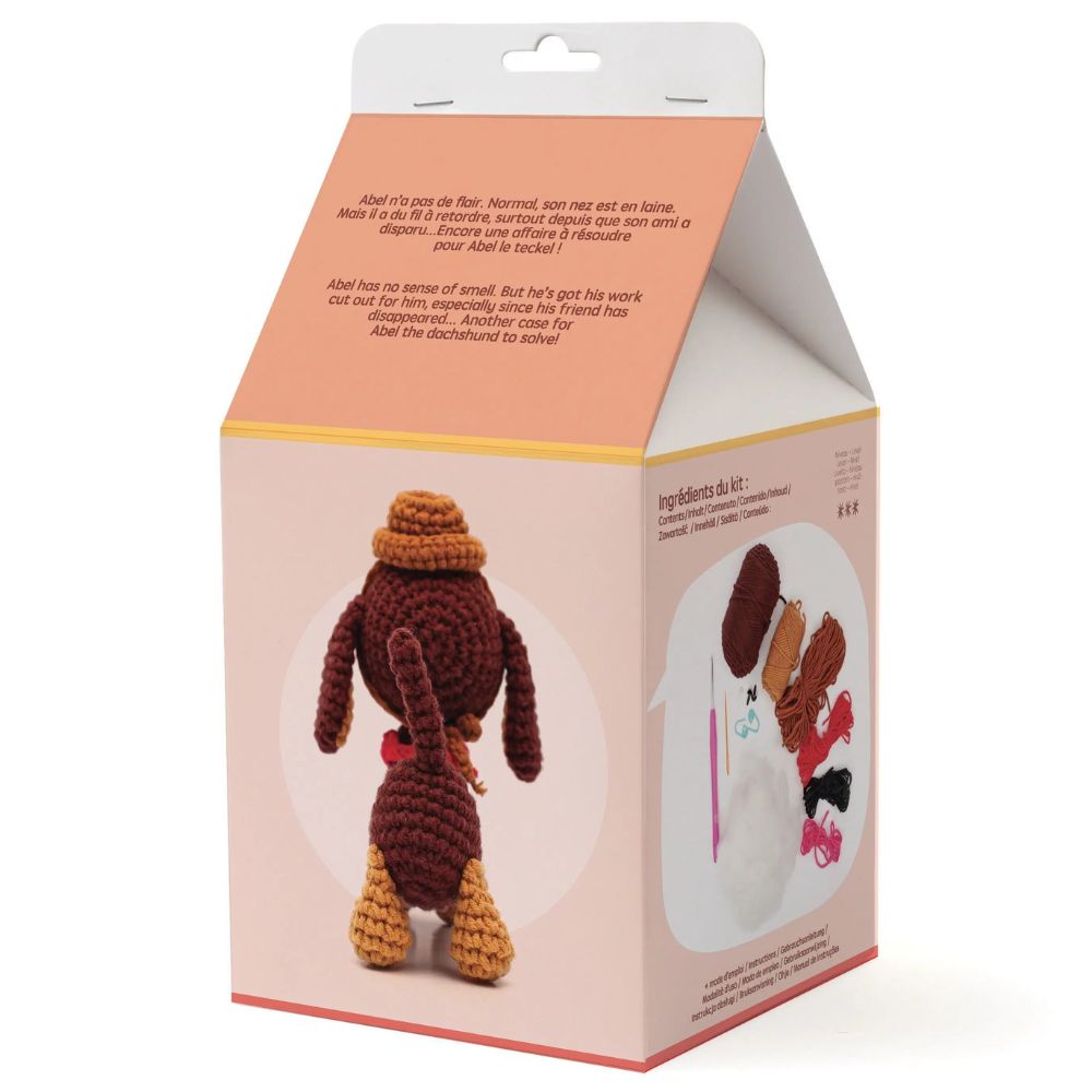 DIY Häkel Set AMIGURUMI - Dackel