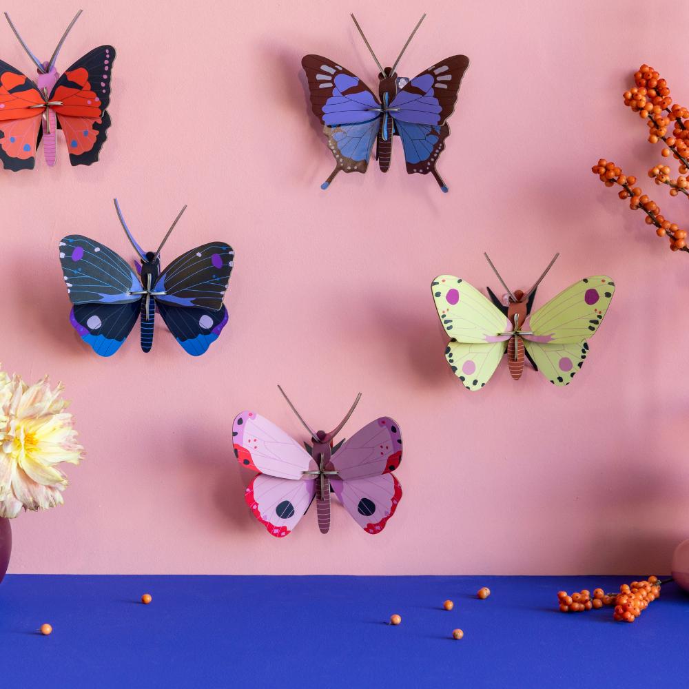 Wanddeko 3D - Rosora Schmetterling