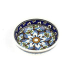 bemalte Keramikschale, farbig bemalt