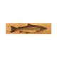 Servierplatte mit Lachs Gravur