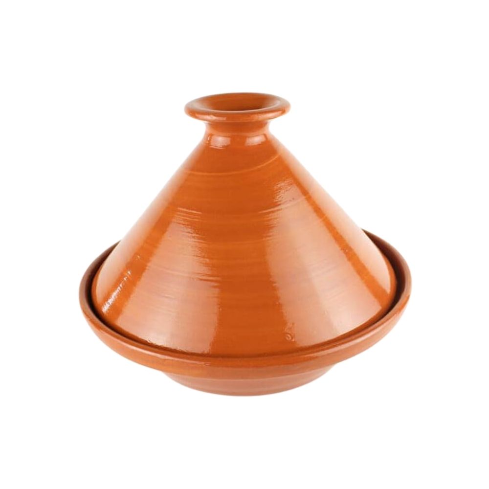 Ton Tajine in Terracotta mit 25cm Durchmesser