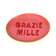 Teller Antipasti - Grazie Mille Stoneware Pink