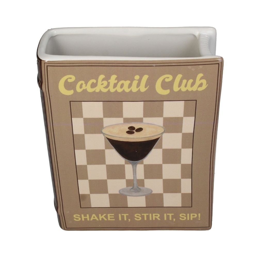 Vase Buch, Dolomite - Espresso Martini