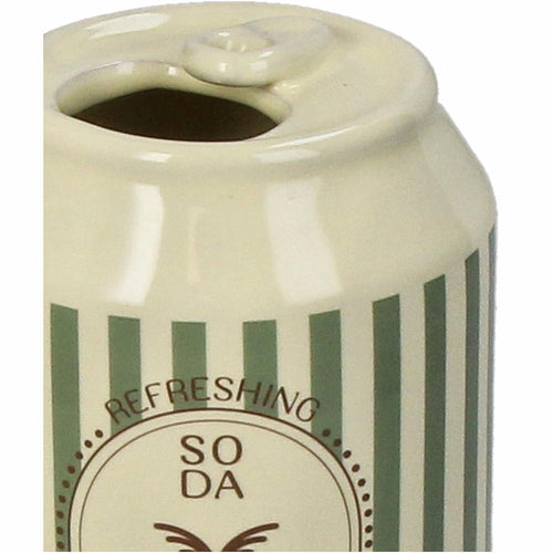 Nahaufnahme der Vase in dosen Form