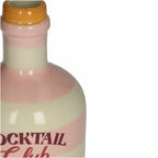 Nahaufnahme der gestreiften Aperol Vase