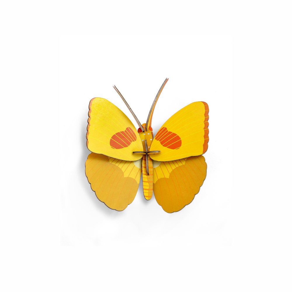 Wanddeko Gelber Schmetterling