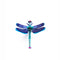 Sapphire Dragonfly Wanddeko DIY