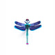 Sapphire Dragonfly Wanddeko DIY