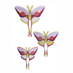 Wanddeko 3D "Liliac Comet" Schmetterlinge