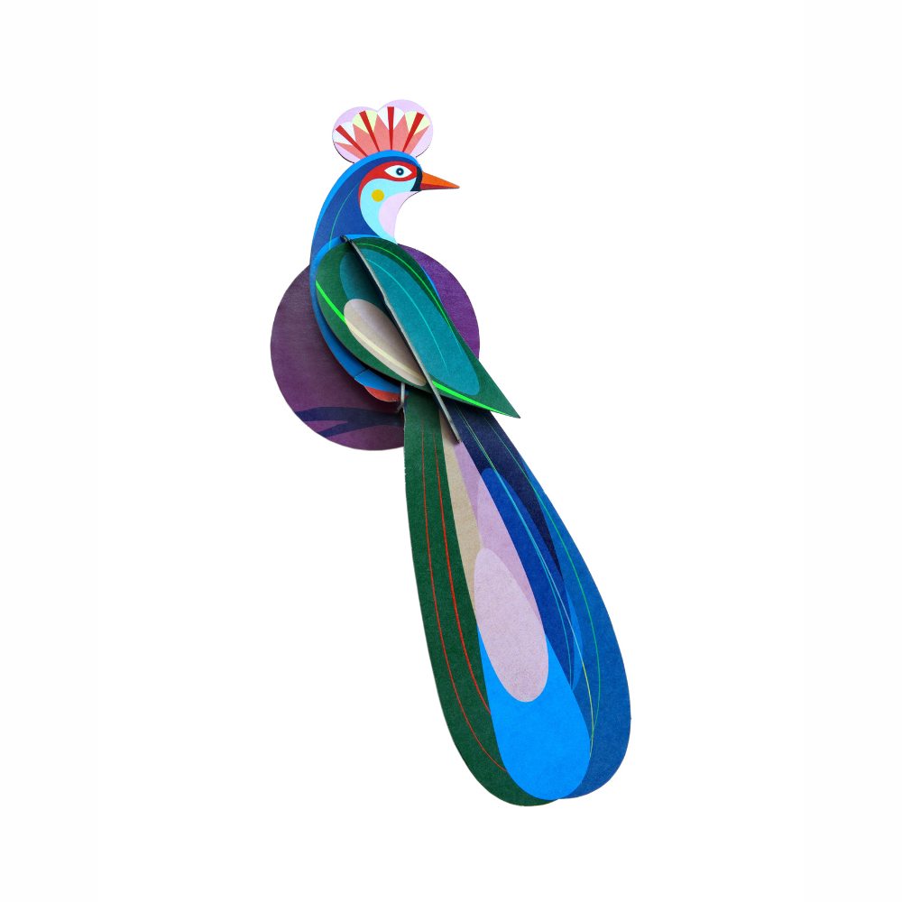 Wandobjekt 3D  Paradiesvogel Banda